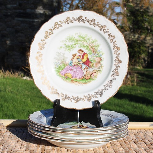 Set assiettes creuses en - 6,