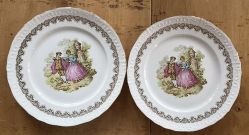 Assiette décorative signée - décorative,
