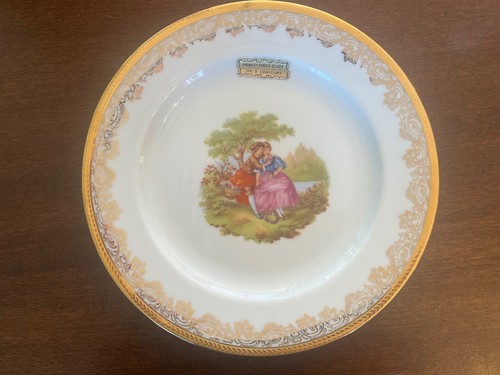 Assiette porcelaine - en,