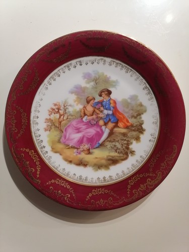Ancienne assiette fragonard - assiette,
