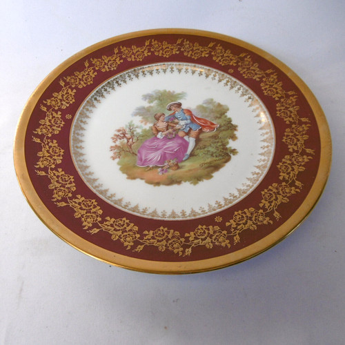 Assiette decoration fragonard - assiette,