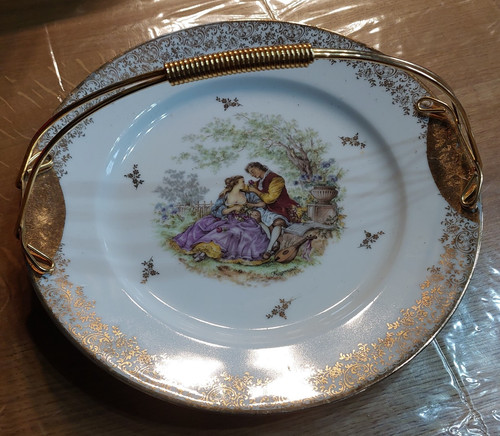 Plat service motif - plat, de