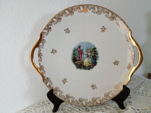 Ancien plat tarte en - plat, à