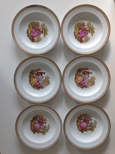 Lot 6 assiettes - lot,