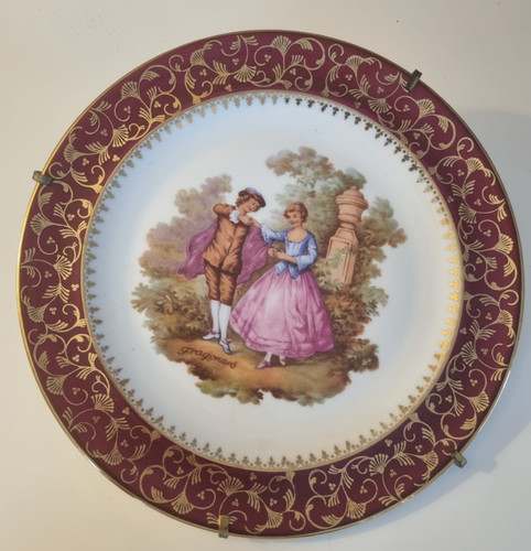 Assiette décorative limoges - assiette,