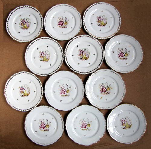 Assiettes porcelaine de - assiettes,