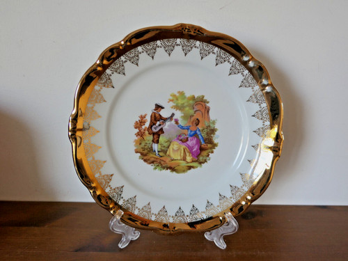 Grande assiette porcelaine - grande,
