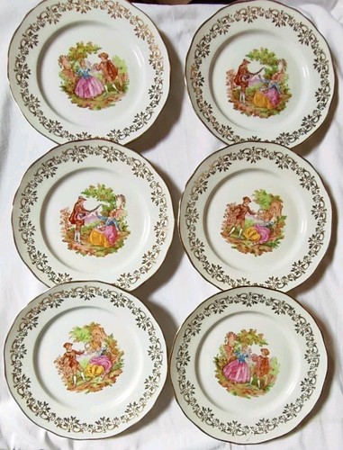 Assiettes plates en - 6,